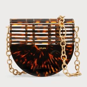 🐢 Cult Gaia 🐢 Ark Flap Crossbody Acrylic Bag